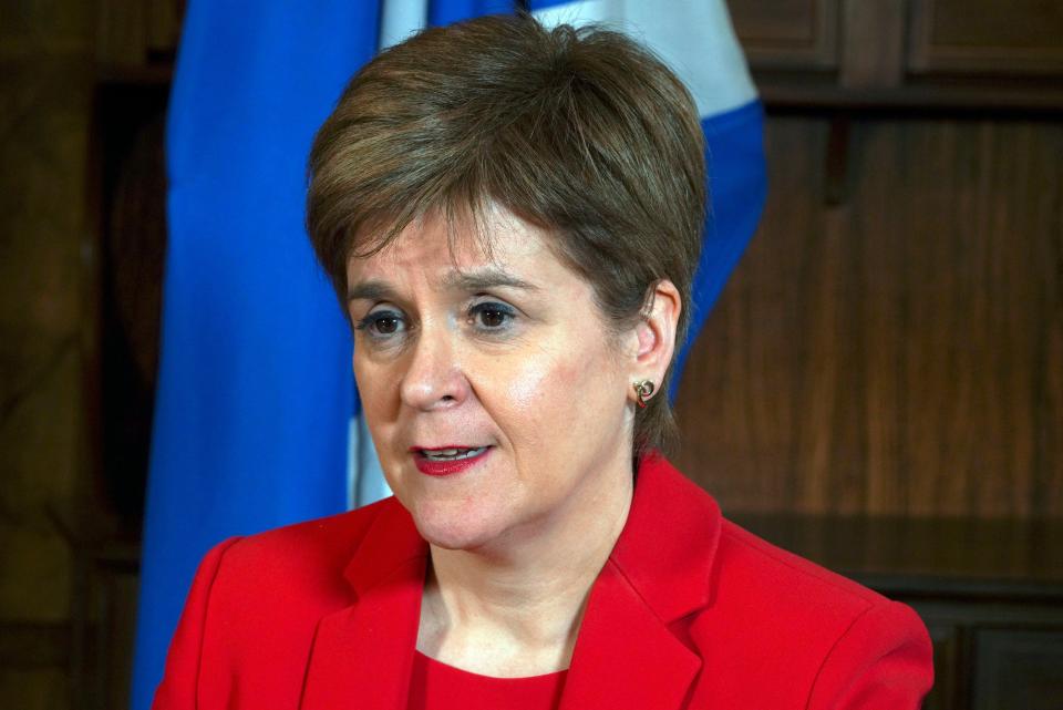 First Minister Nicola SturgeonPA