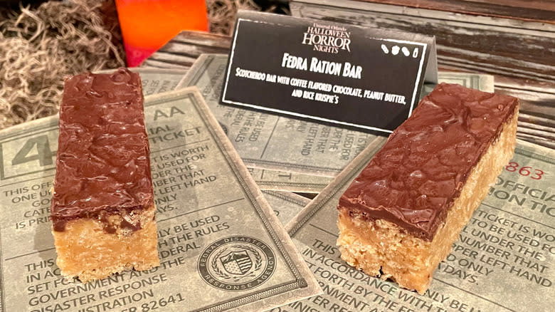 FEDRA Ration Bars on display