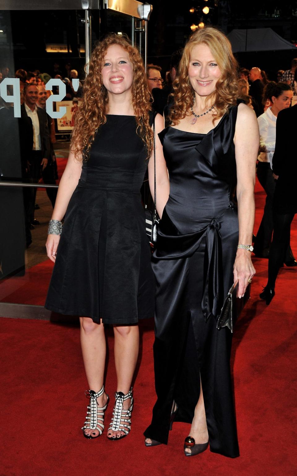 Geraldine James and daughter Ellie attend the "Made in Dagenham" world premiere at the Odeon Leicester Square on September 20, 2010 in London, England. - (Photo by Jon Furniss/WireImage)