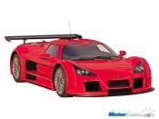 <b>Gumpert Apollo </b><br>Designed to run upside down in a tunnel at a speed of 300 kmph, the Apollo uses a 4.2-liter V8 engine to produce 650 HP. 0 - 100 kmph comes up in 3.1 seconds while top speed is 362 kmph.