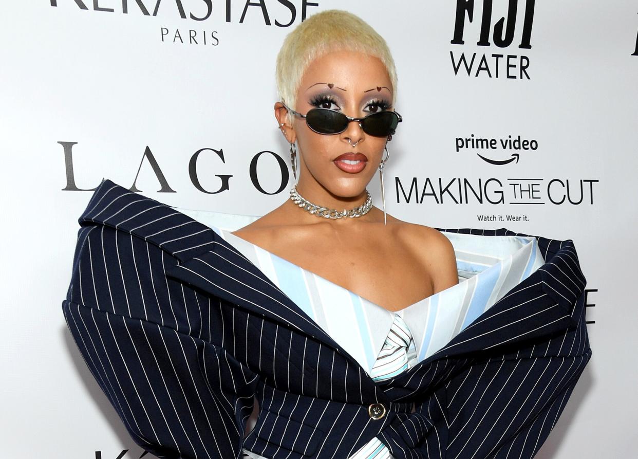 Doja Cat attends the Daily Front Row Fashion Media Awards