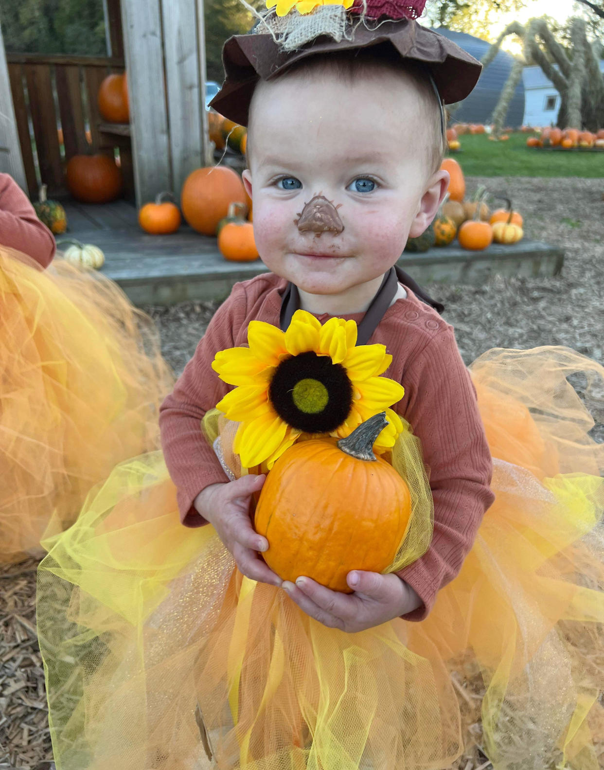 Young Madelyn Hodge all dressed up for Halloween (Courtesy Kayla Blanchard)