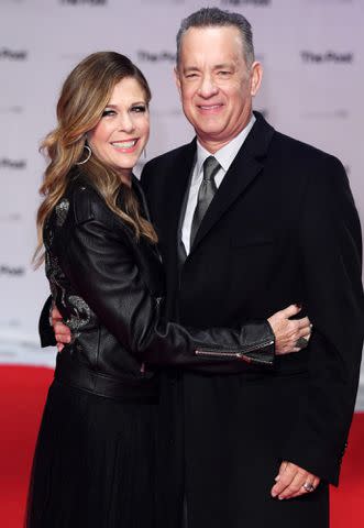 David Fisher/REX/Shutterstock Rita Wilson and Tom Hanks