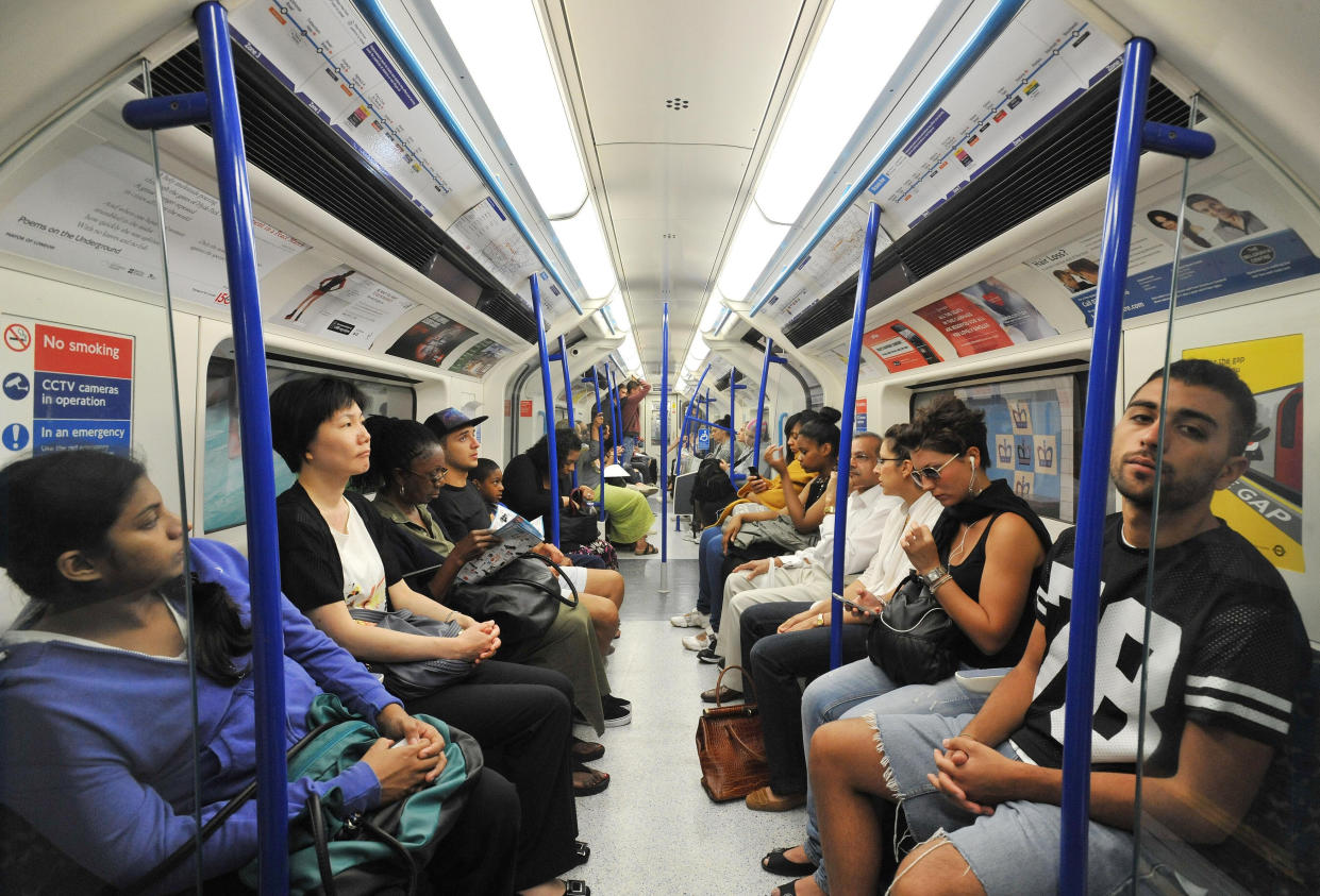 Stranger shaming on public transport is a worrying new trend [Photo: Nick Ansell/PA]