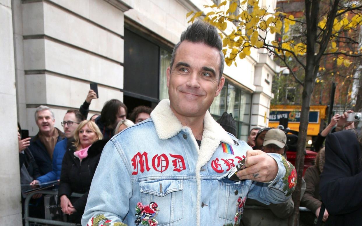 Robbie Williams said the experience was confusing and scary - GC Images