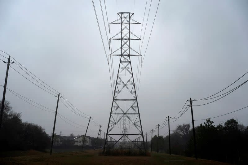 FILE PHOTO: Winter weather caused electricity blackouts in Houston