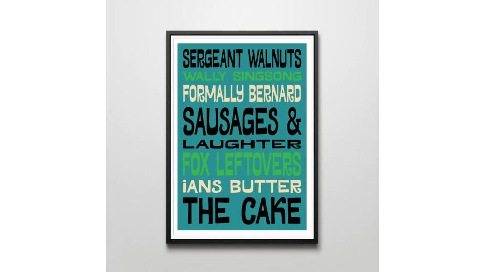 Sergeant Walnuts poster