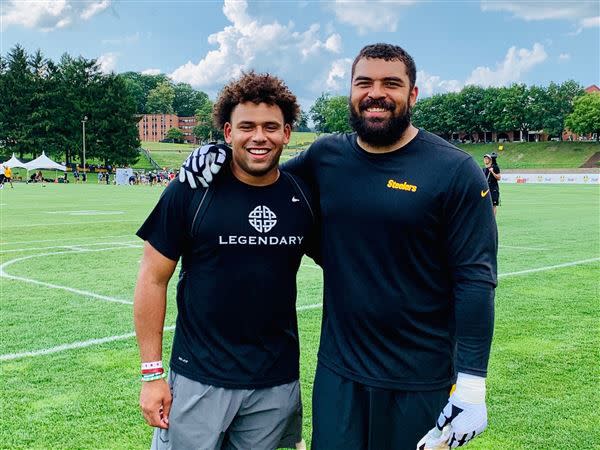 Cam Heyward/Instagram Cameron and Connor Heyward