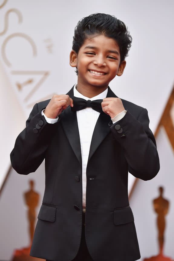 HOLLYWOOD, CA - FEBRUARY 26: Actor Sunny Pawar attends the 89th Annual Academy Awards at Hollywood & Highland Center on February 26, 2017 in Hollywood, California. (Photo by Frazer Harrison/Getty Images)