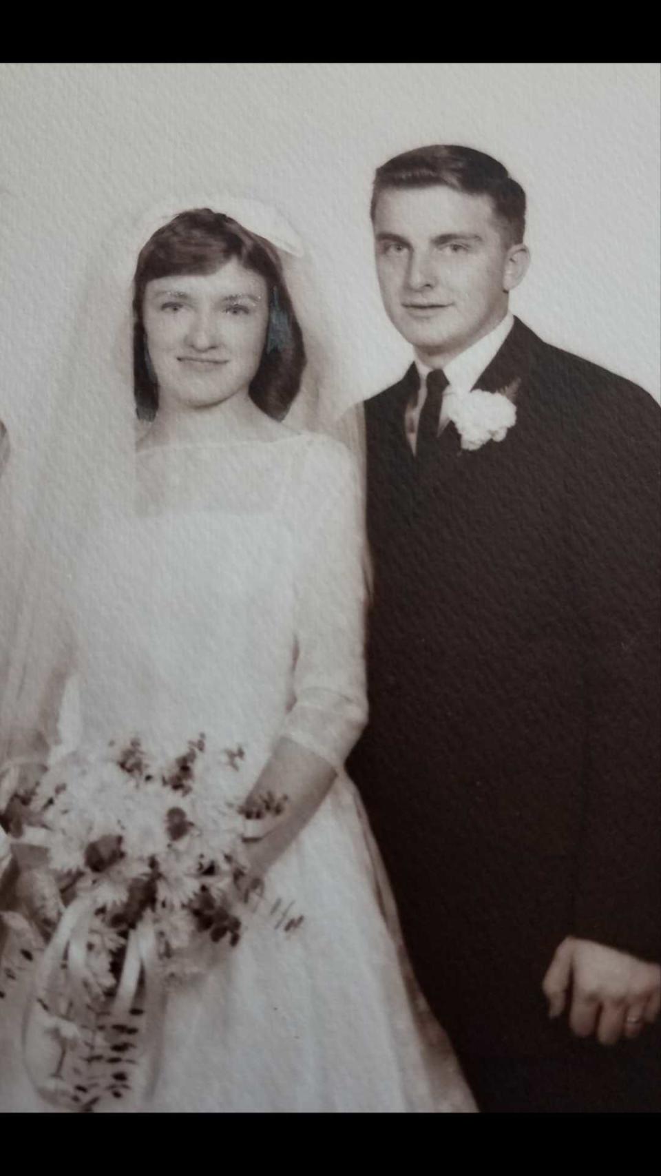 The couple in 1962