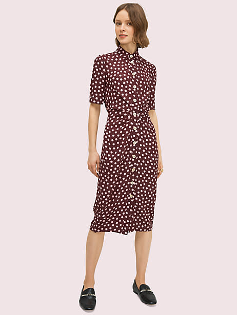 Cloud Dot Shirtdress. Image via Kate Spade.