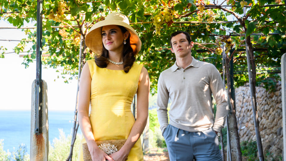 Shailene Woodley and Callum Turner find romance on the French Riviera in 'The Last Letter From Your Lover'. (Parisa Taghizadeh/StudioCanal)