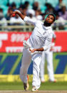 Cricket - India v England - Second Test cricket match - Dr. Y.S. Rajasekhara Reddy ACA-VDCA Cricket Stadium, Visakhapatnam, India - 20/11/16. England's Adil Rashid bowls. REUTERS/Danish Siddiqui