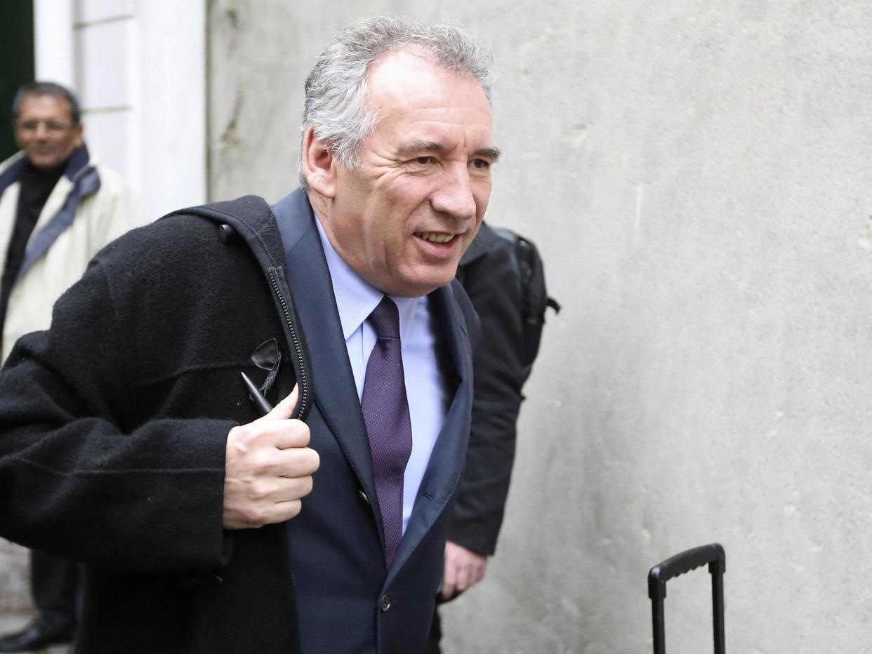 Francois Bayrou is leader of French centre-right party MoDem: Getty Images