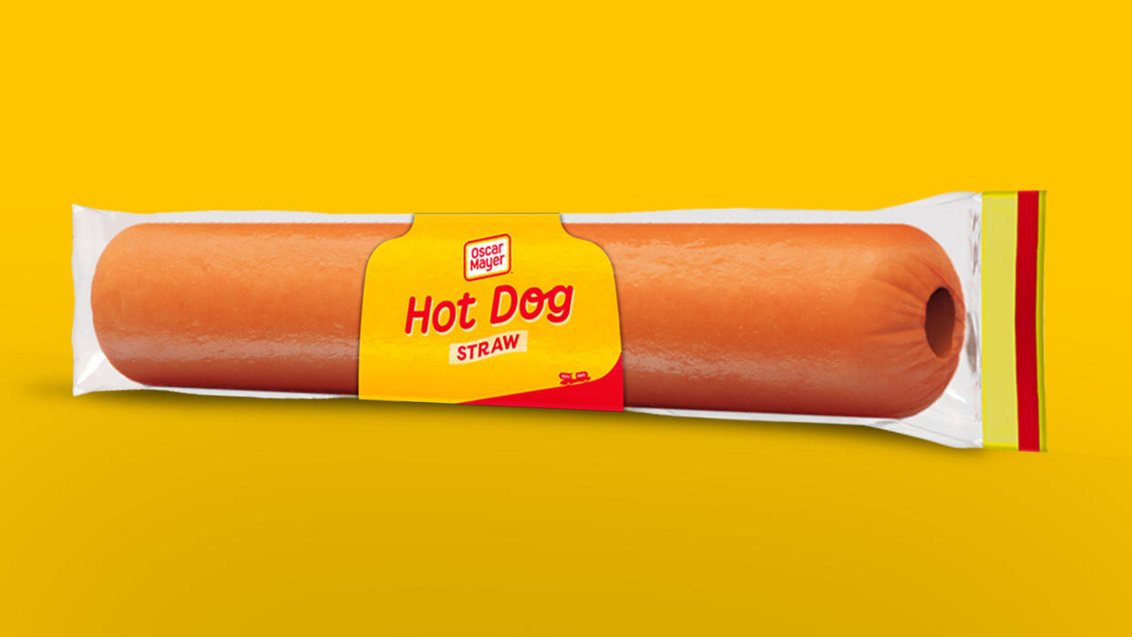 Oscar Mayer’s Hot Dog Straw. (Oscar Mayer)