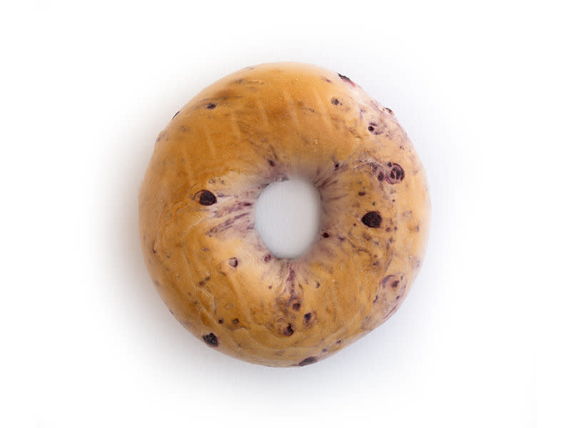 Blueberry schmear? Sure. Blueberry bagels? No way. The fruit makes the bagel look diseased and wet, and bagels deserve better than that.