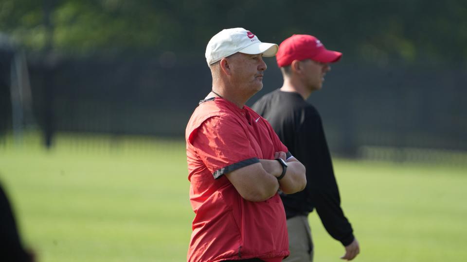 Todd Fitch, an Ohio State senior advisor and analyst, joined Ohio State's staff in 2021 after serving as the interim head coach at Vanderbilt.