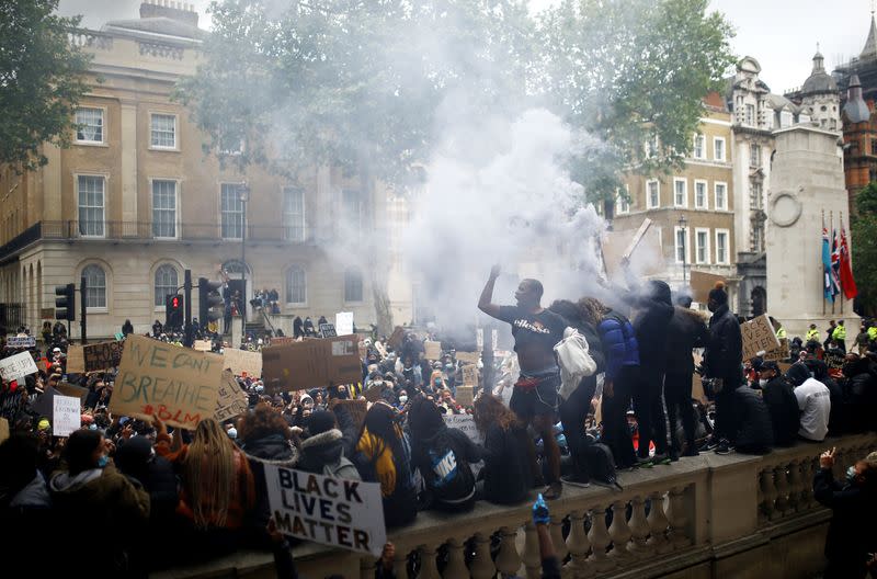 Protest against the death of George Floyd, in London