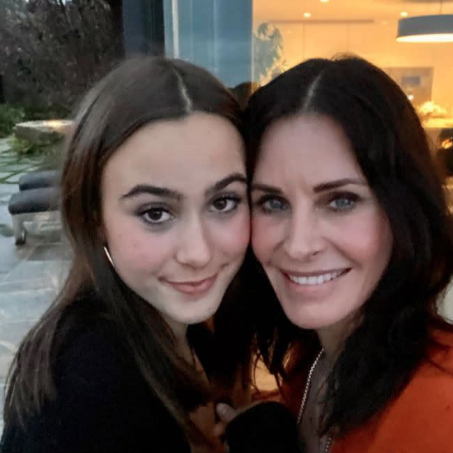 Courteney Cox con su hija Coco credit:Bang Showbiz