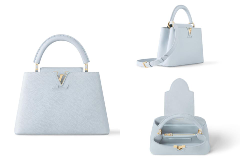 Louis Vuitton保值包款6：Capucines BB，NT$219,000。圖片來源：Louis Vuitton