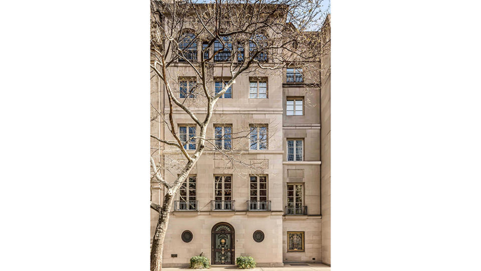 NYC Townhouse Exterior by Gianni Versace