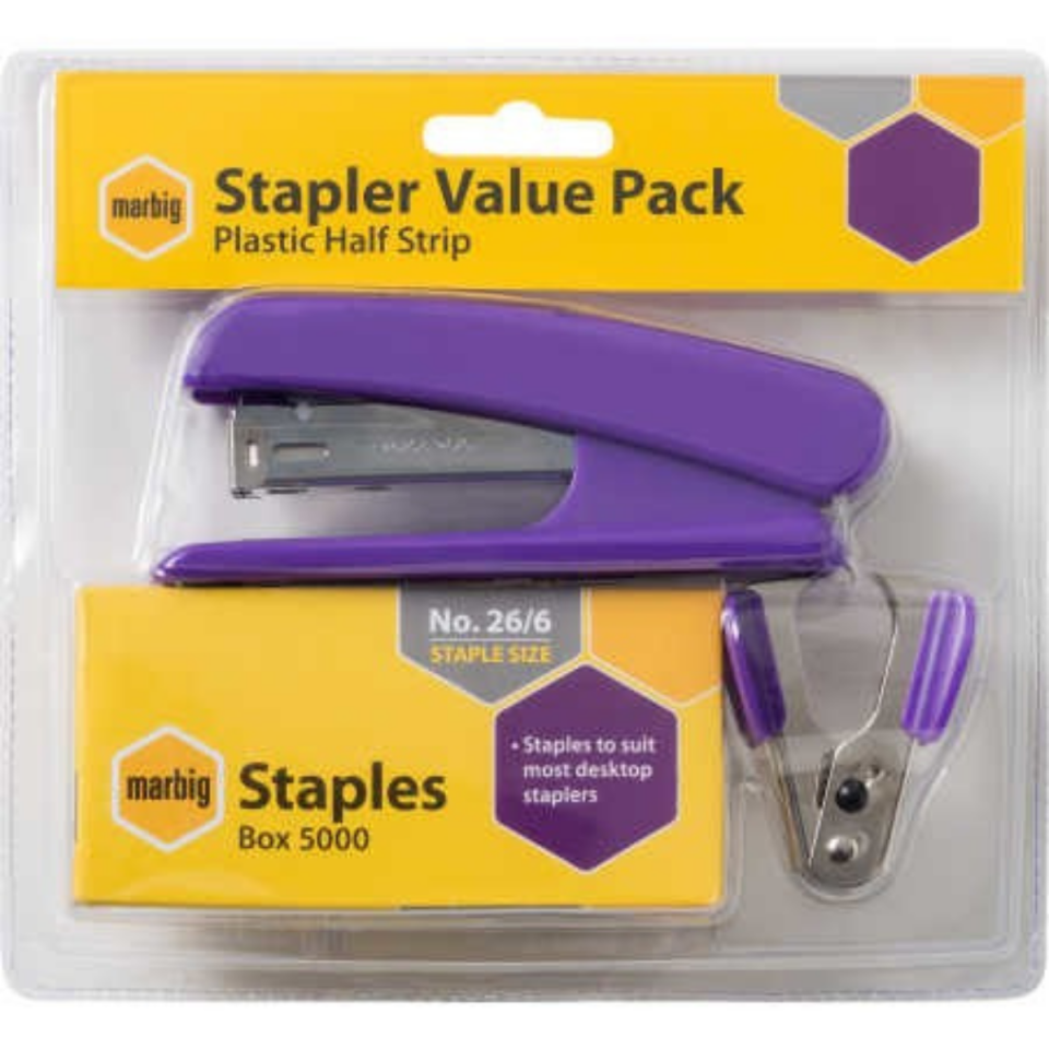  Marbig Stapler Value Pack by Big W