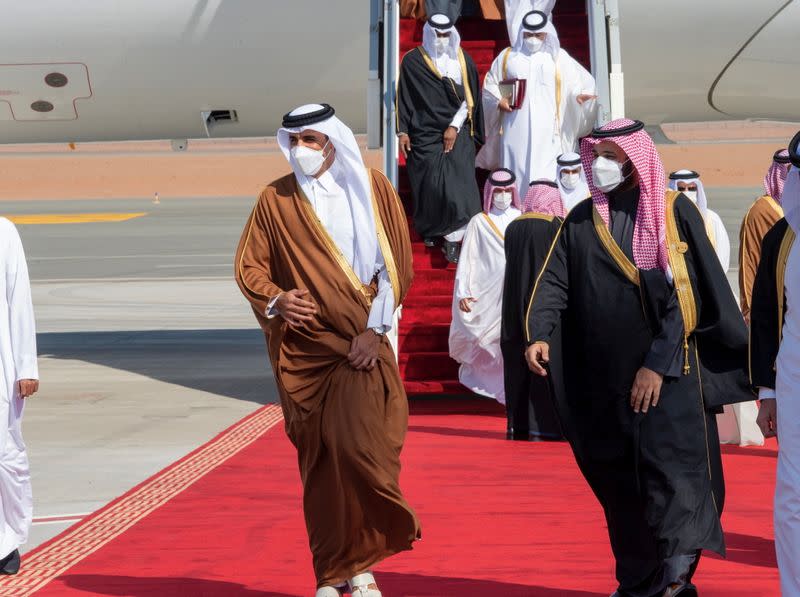 Gulf leaders arrive in Al-Ula, Saudi Arabia for GCC summit