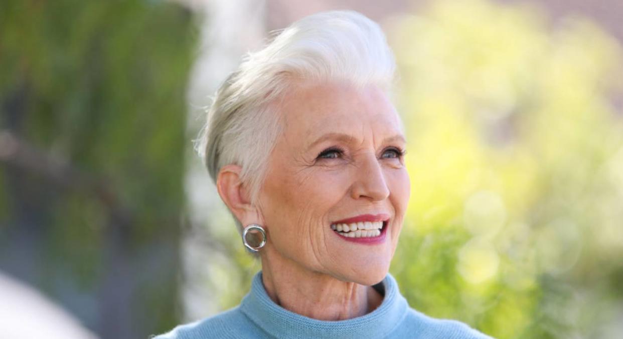 Model Maye Musk swears by this £13 moisturiser. (Getty Images) 