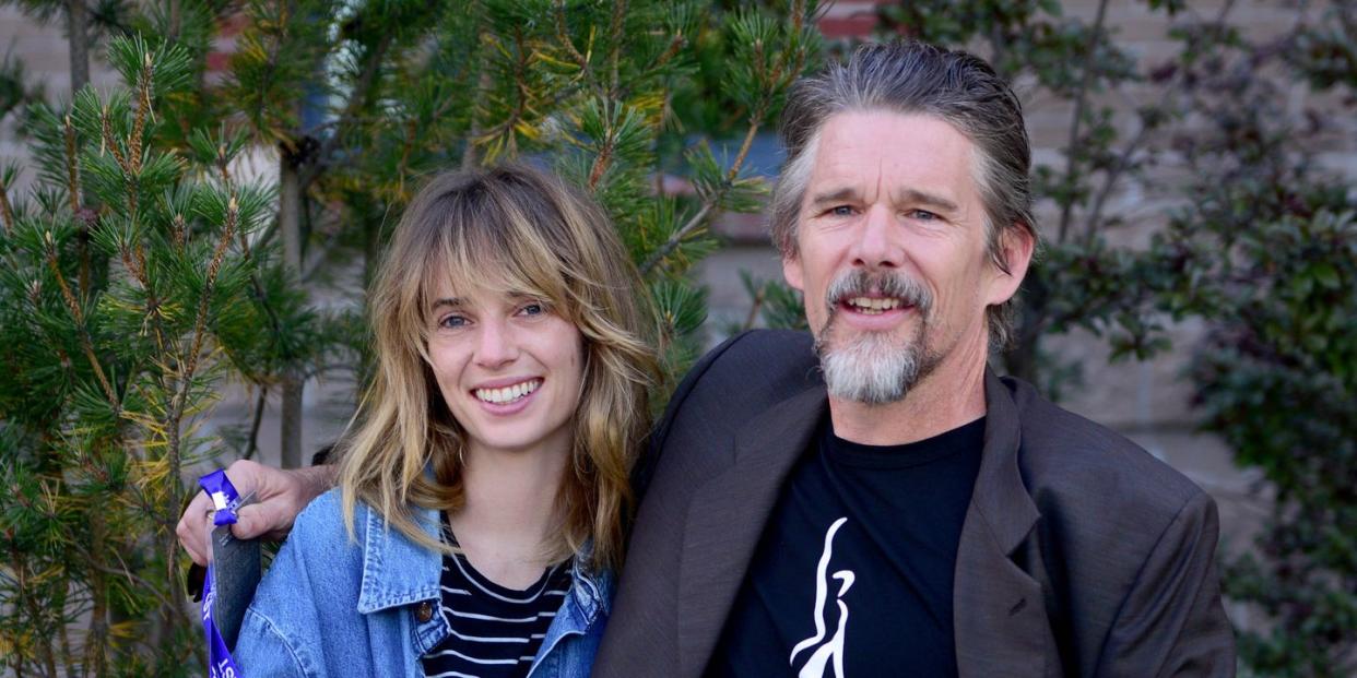 maya hawke, ethan hawke