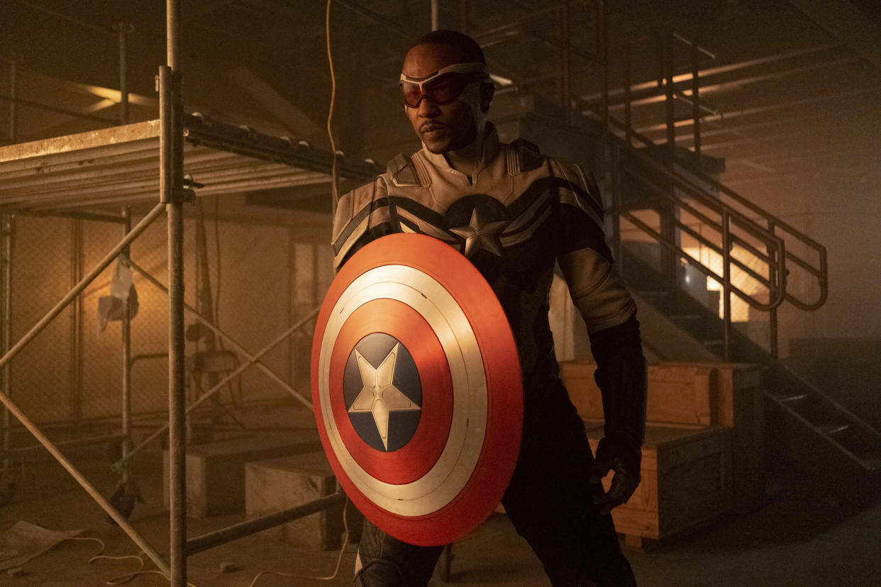 Anthony Mackie in The Falcon and the Winter Soldier (Disney+)