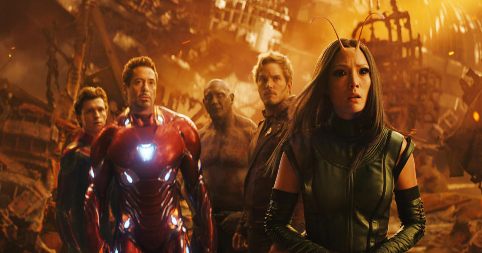 The Avengers assemble — for the last time?— in <em>Infinity War.</em> (Photo: Marvel/Walt Disney Studios Motion Pictures /Courtesy of Everett Collection)