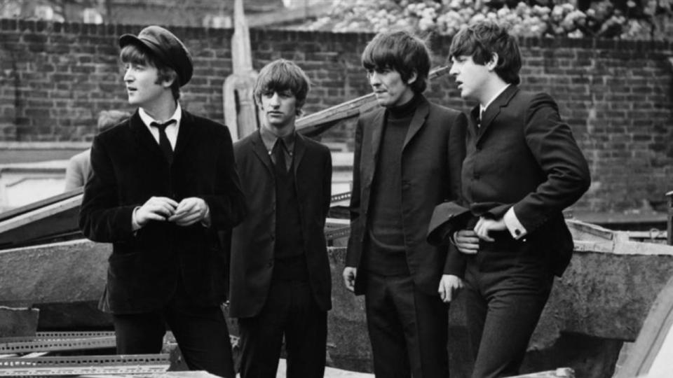 The Beatles in A Hard Day’s Night