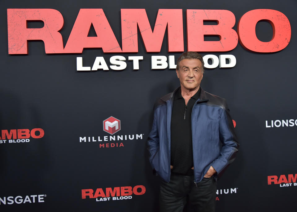 Sylvester Stallone parece estar preparado para pasar página después de cinco películas de Rambo. (Foto de Theo Wargo/Getty Images)