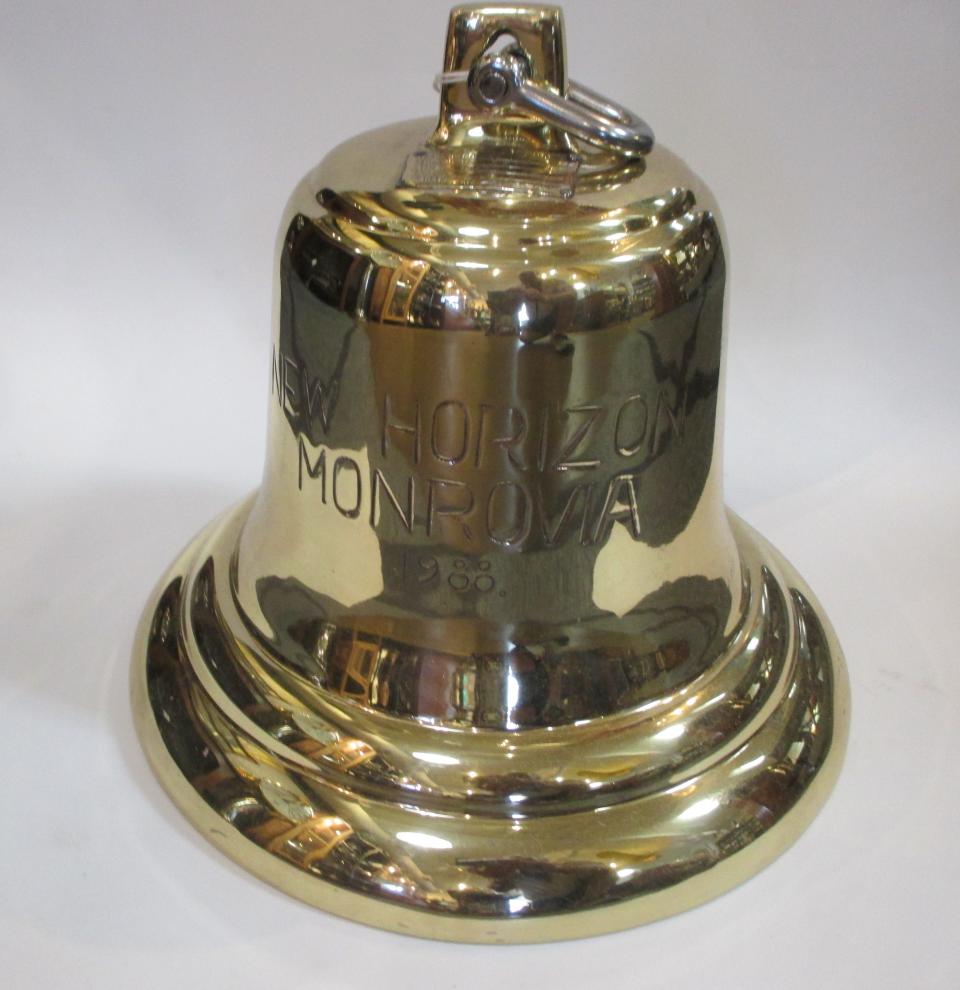 When polished and lacquered, the bronze in ship's bells will gleam like gold.