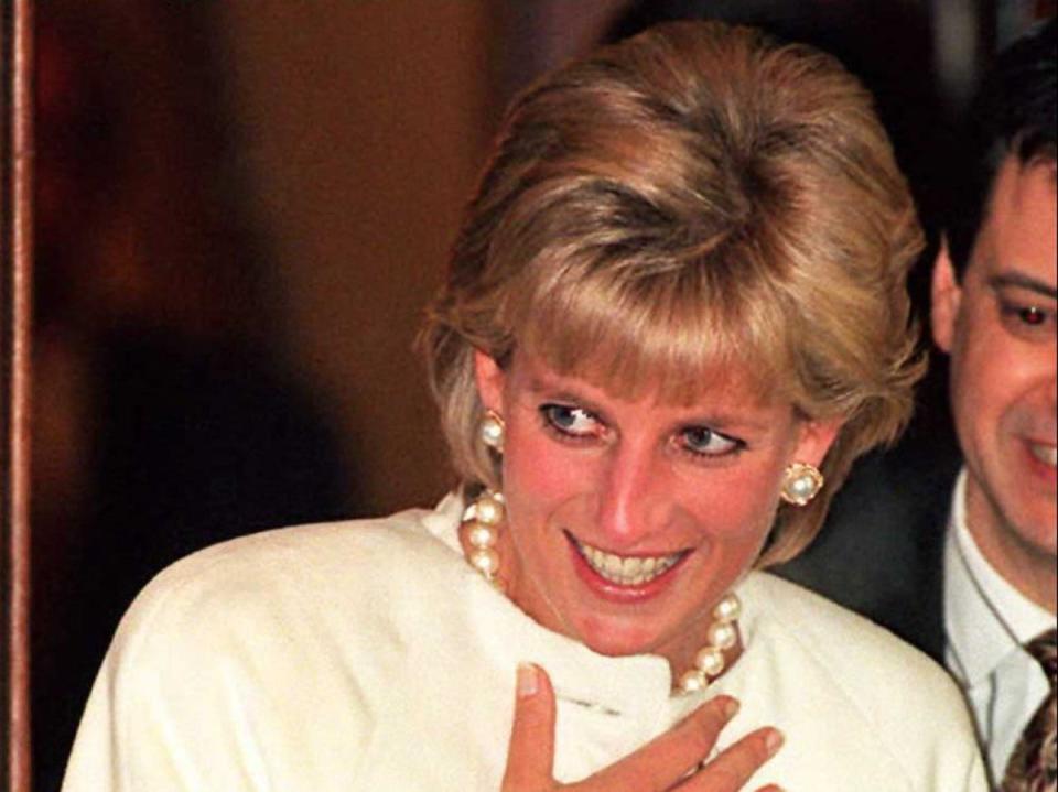 Diana in January 1996 (AFP via Getty Images)