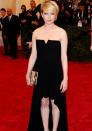 Met Ball 2013: Michelle Williams completely missed the punk theme in her Saint Laurent frock.