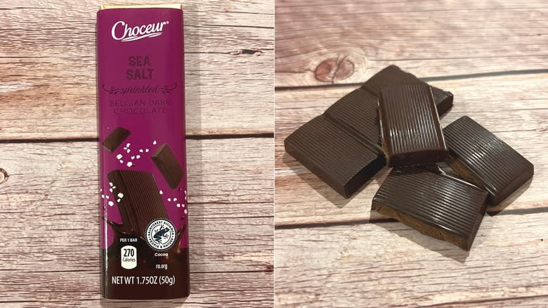 Choceur Sea Salt chocolate bar