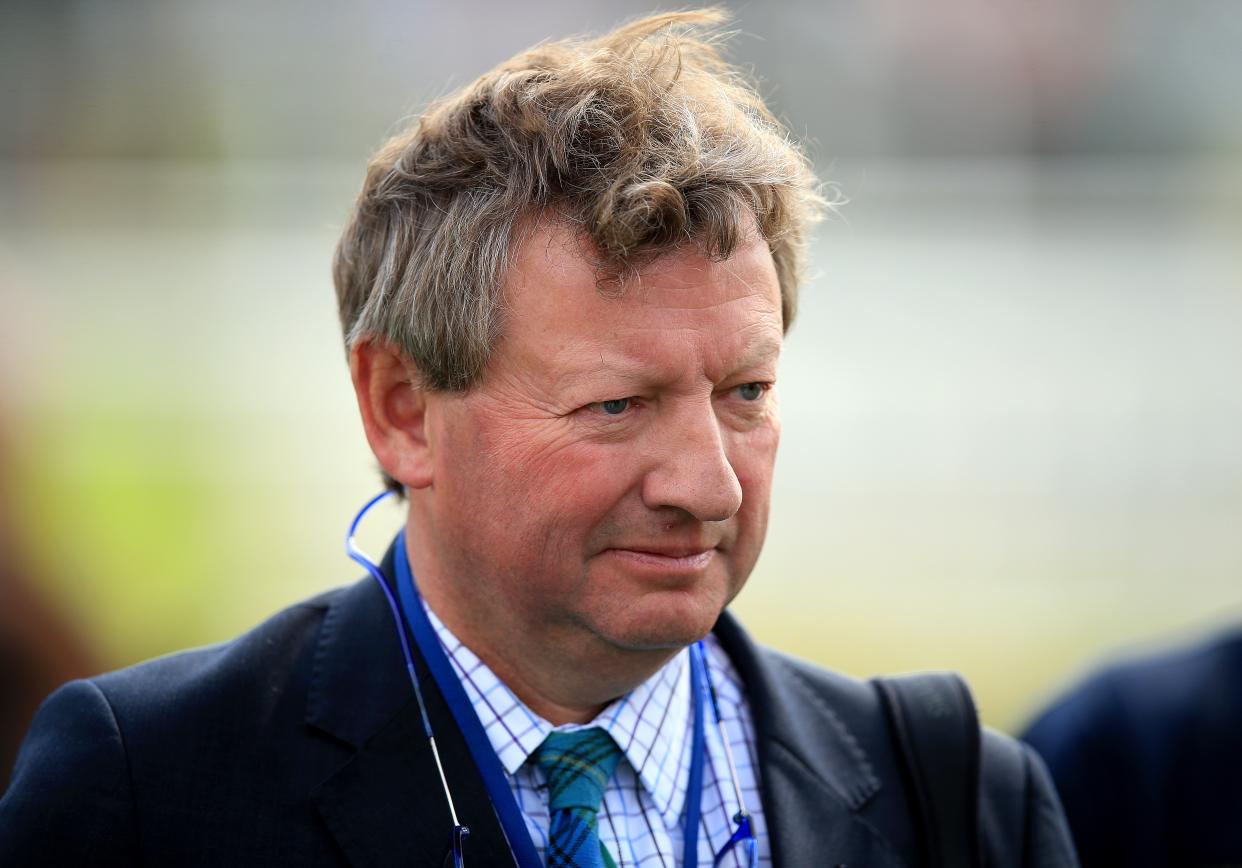 Mark Johnston recorded a double to draw level with Richard Hannon senior’s all-time mark