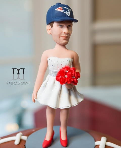 Tom Brady Cake Topper