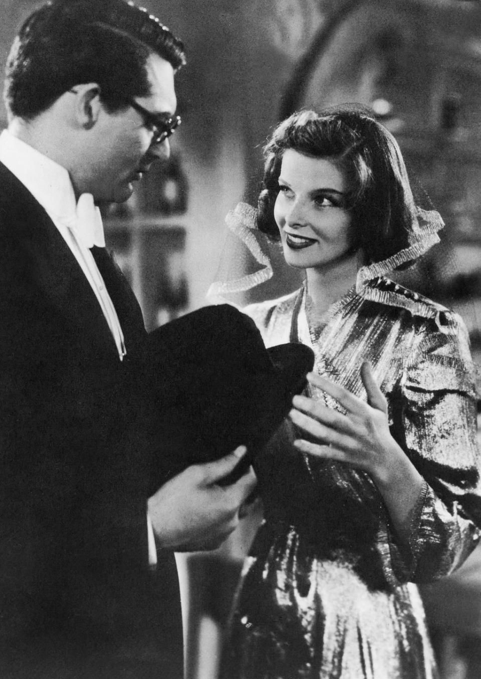 Katharine Hepburn in Bringing Up Baby (1938)