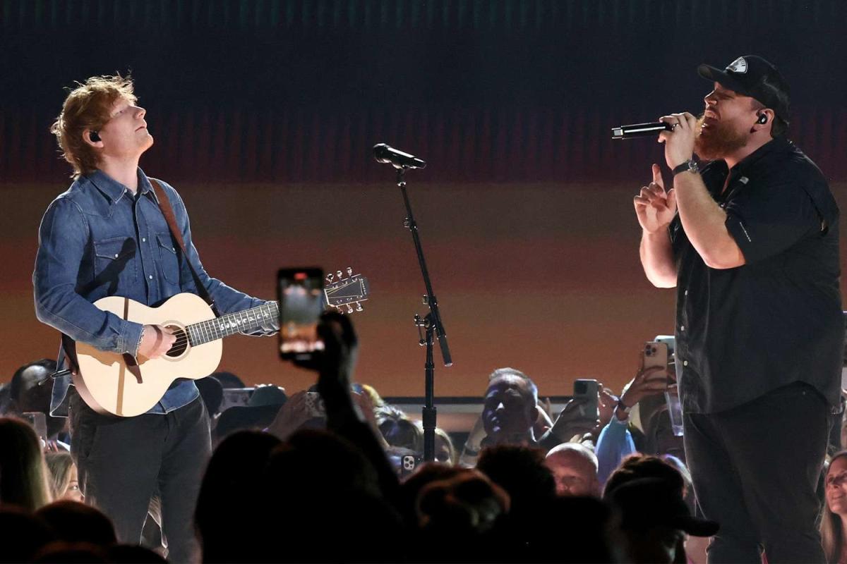 Ed Sheeran Goes Country as He Duets New Single 'Life Goes On' with Luke