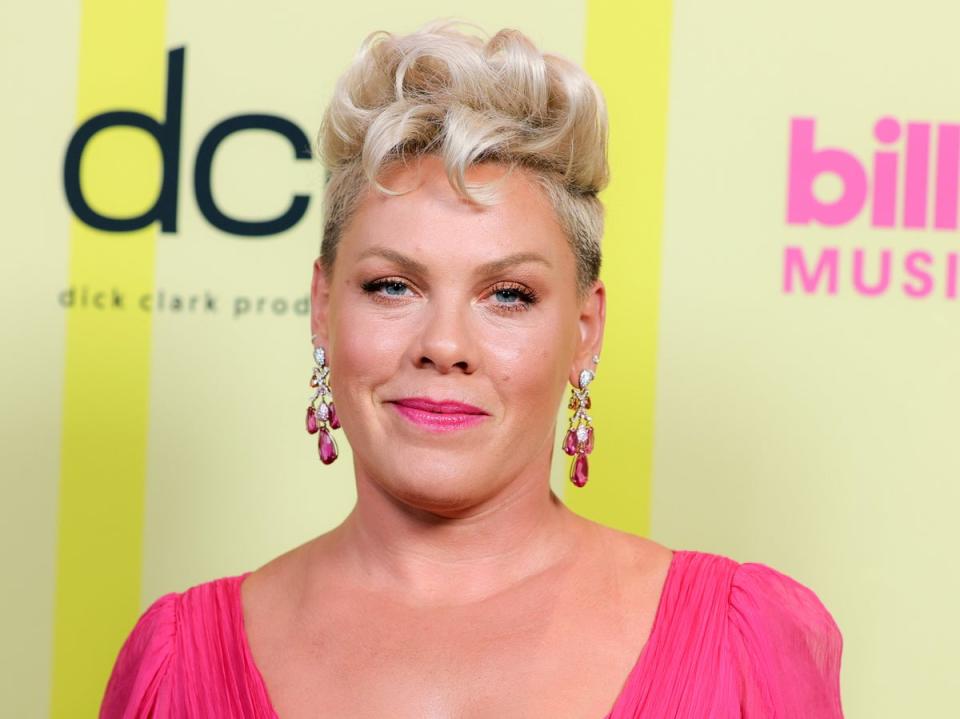 Pink pictured in 2021 (Getty Images for dcp)