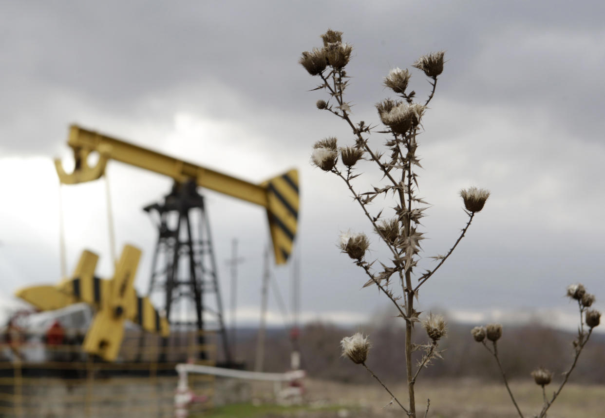 The IEA said that gradual monthly oil declines in output will start as soon as this month. Photo: Reuters/Eduard Korniyenko 