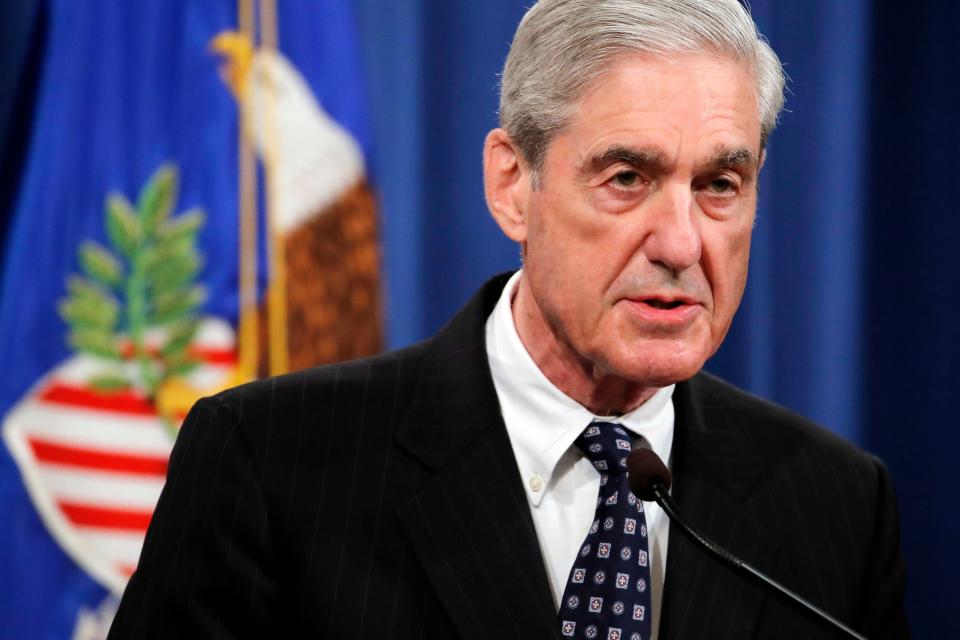 Former special counsel Robert Mueller in Washington, D.C., on May 29, 2019.