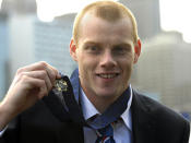 Adam Cooney became the first number one draft pick to claim AFL’s most prestigious individual honour when he won the 2008 Brownlow Medal.