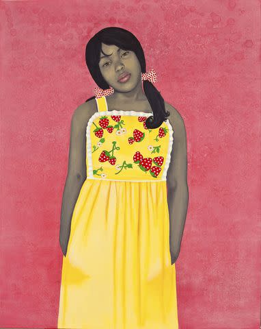 <p>Photography by Lee Stalsworth, Fine Art through Photography. LLC</p> "They Call Me Redbone but I'd Rather Be Strawberry Shortcake," Amy Sherald, 2009