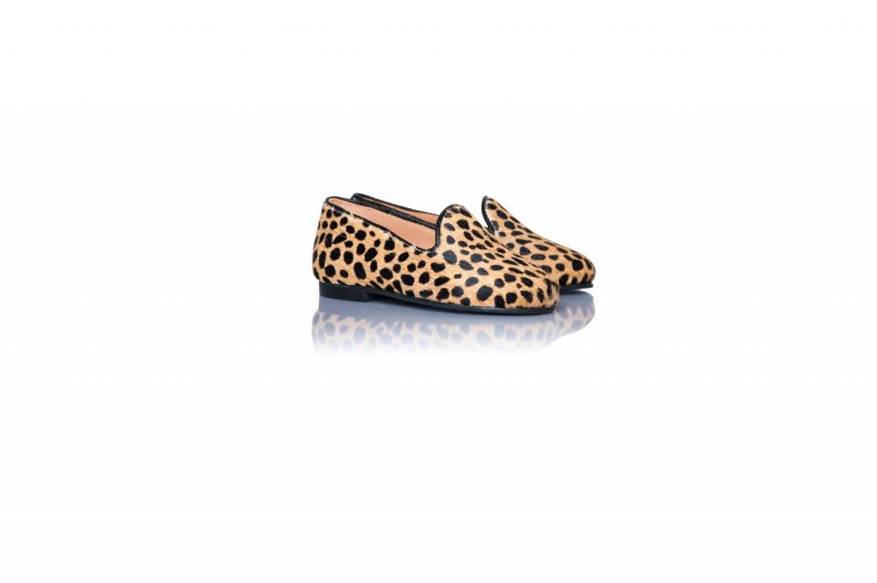 Chatelles Mini Slippers Cheetah Fur-print £77 www.mychatelles.com