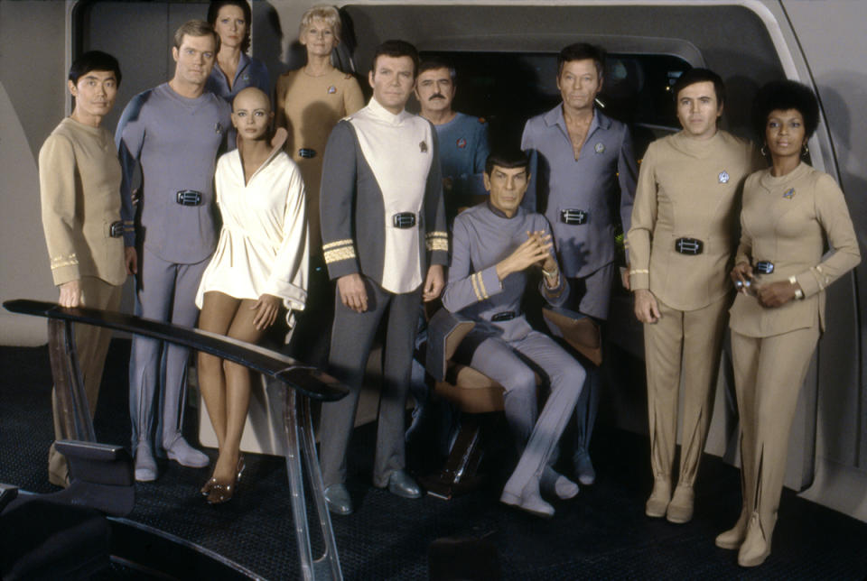 The cast of Star Trek: The Motion PIcture