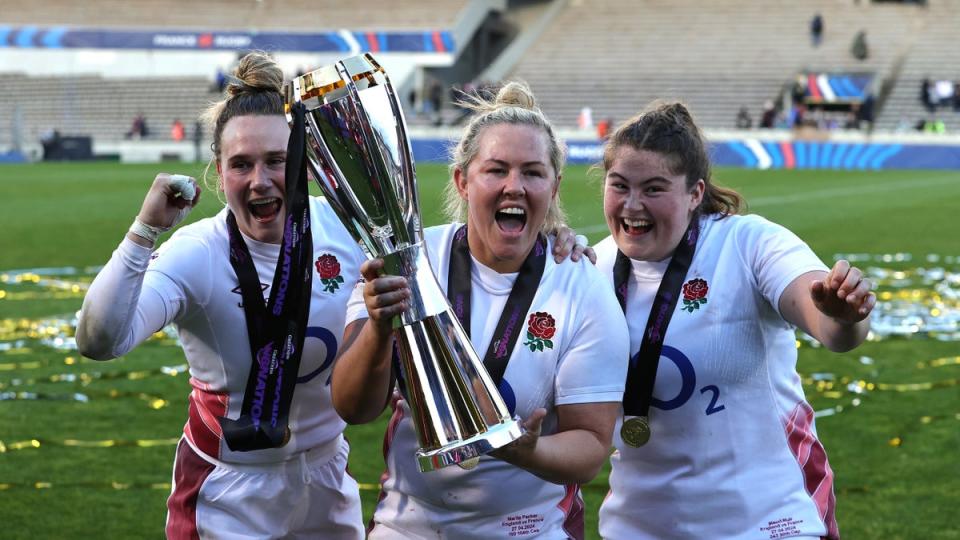 England won the Women’s Six Nations for the sixth year in a row (Getty Images)