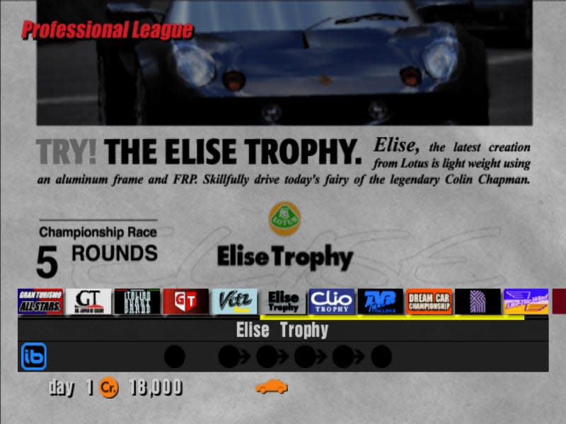 That’s certainly a way to describe the Elise.